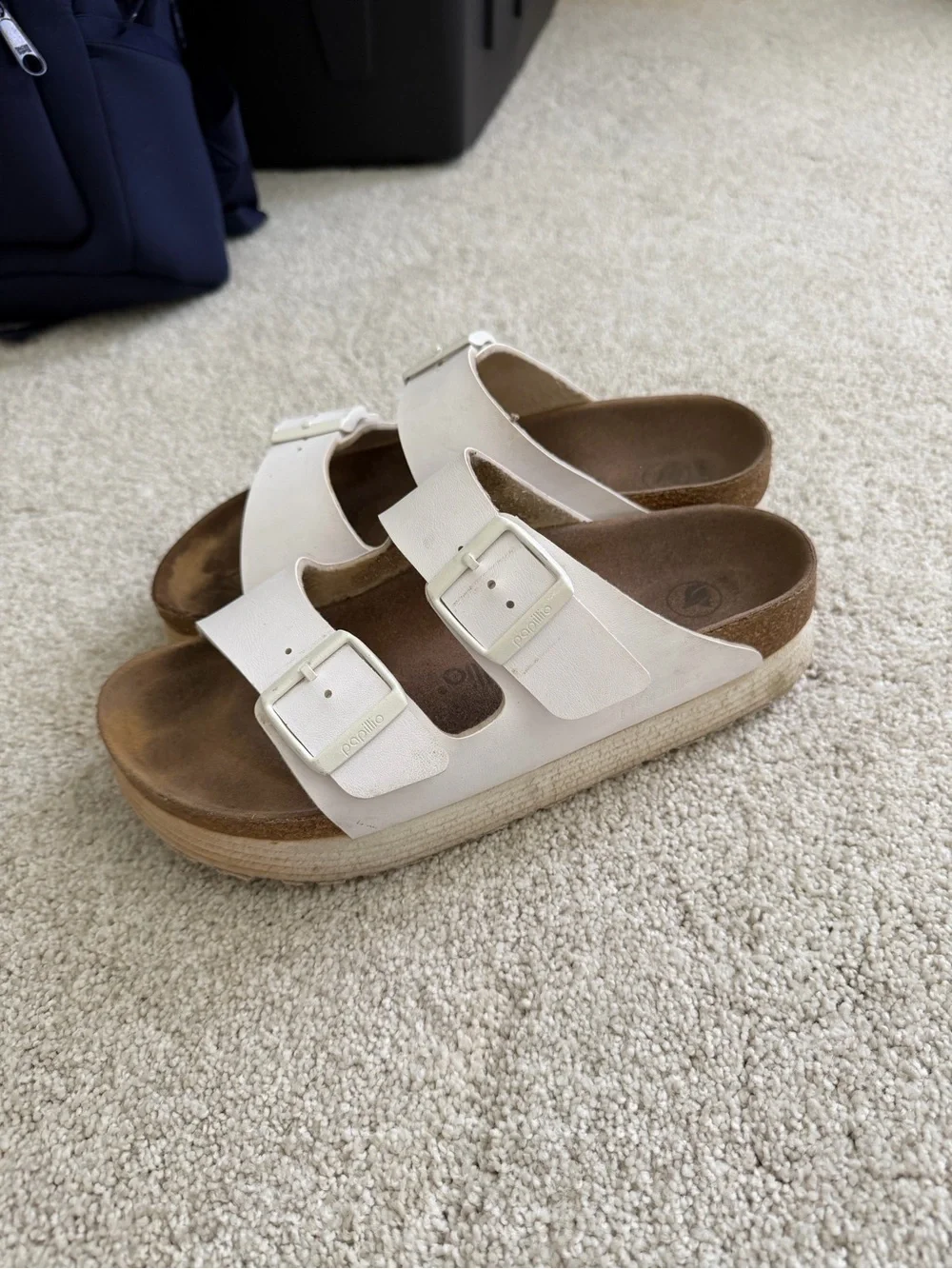 Birkenstock Arizona Flex Platform - White 38 - Picture 6 of 7